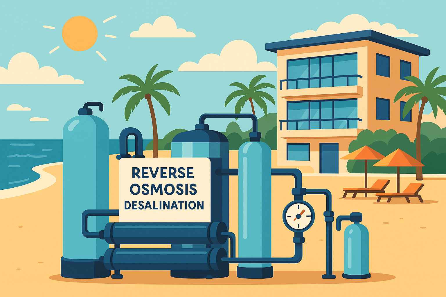 Air Laut Bisa Diminum? Resort Keren Sudah Bisa Buktikan!